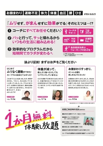 カーブスで続けられる秘密