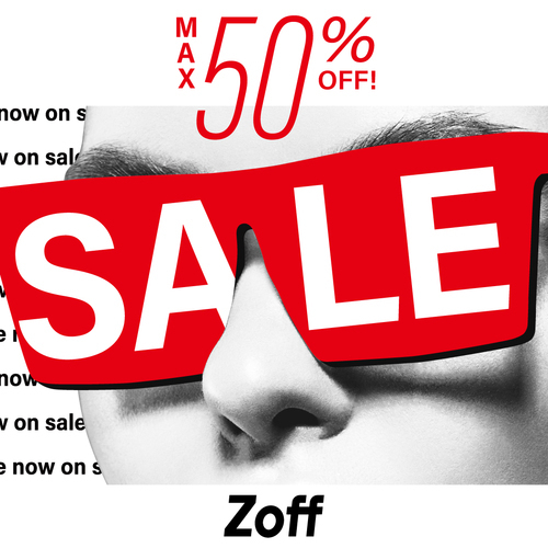 フレームMAX50%OFF　夏セール開催中