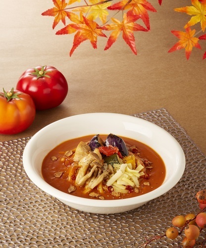 秋限定メニュー「絶品カレー"UDON"アラビアータ」